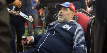La butaca fue hecha en Rafael Calzada a pedido del club\u002E (DPA)