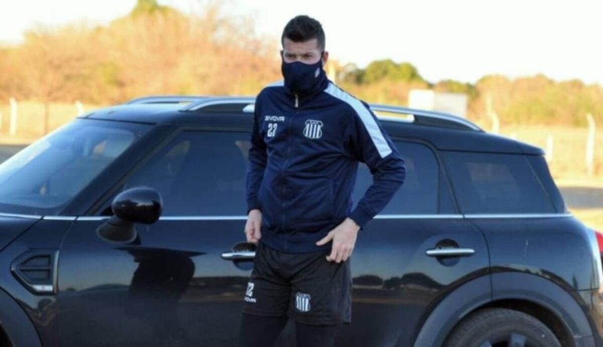 Guido Herrera, arquero de Talleres de Córdoba\u002E Twitter/@CATalleresdecba