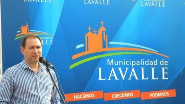 Roberto Righi, intendente de Lavalle, Mendoza\u002E