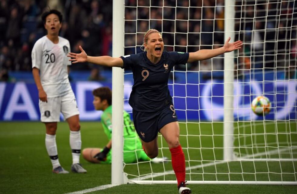 Francia goleó 4-0 a Corea del Sur en el partido inaugural del Mundial de fútbol femenino