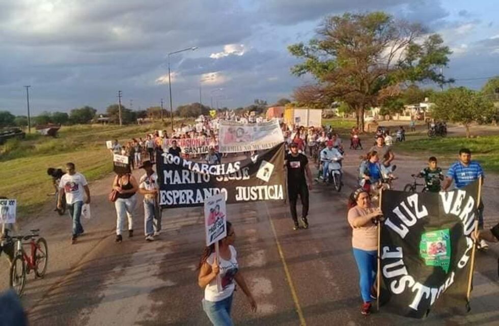 A tres años del crimen de Mario Salto, realizan la marcha 134 para exigir Justicia