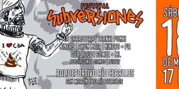 2° Festival Subversiones en Río Ceballos\u002E