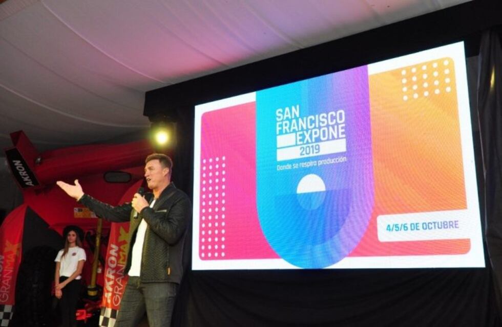 El intendente de la ciudad confirmó la fecha y lugar del San Francisco Expone 2019