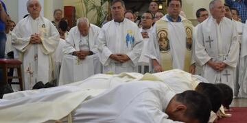 Ordenación de los sacerdotes en Posadas\u002E (Facebook Seminario) Imagen ilustrativa\u002E