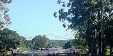 Tareferos no pudieron cortar la ruta 12\u002E Lo impidió la Gendarmería\u002E (MOL)