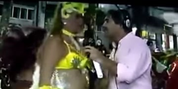 Periodista cree que bailarina esta embarazada