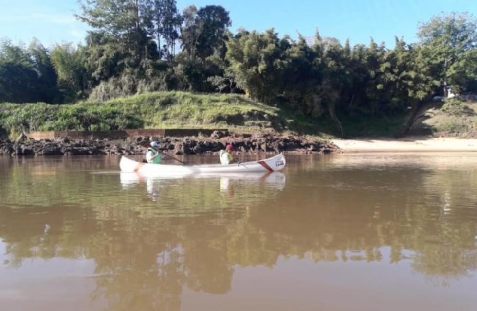 En Montecarlo habilitaron el canotaje en el río Paraná