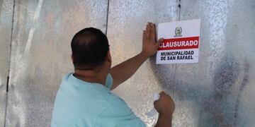 Clausuras en San Rafael por violar la cuarentena obligatoria