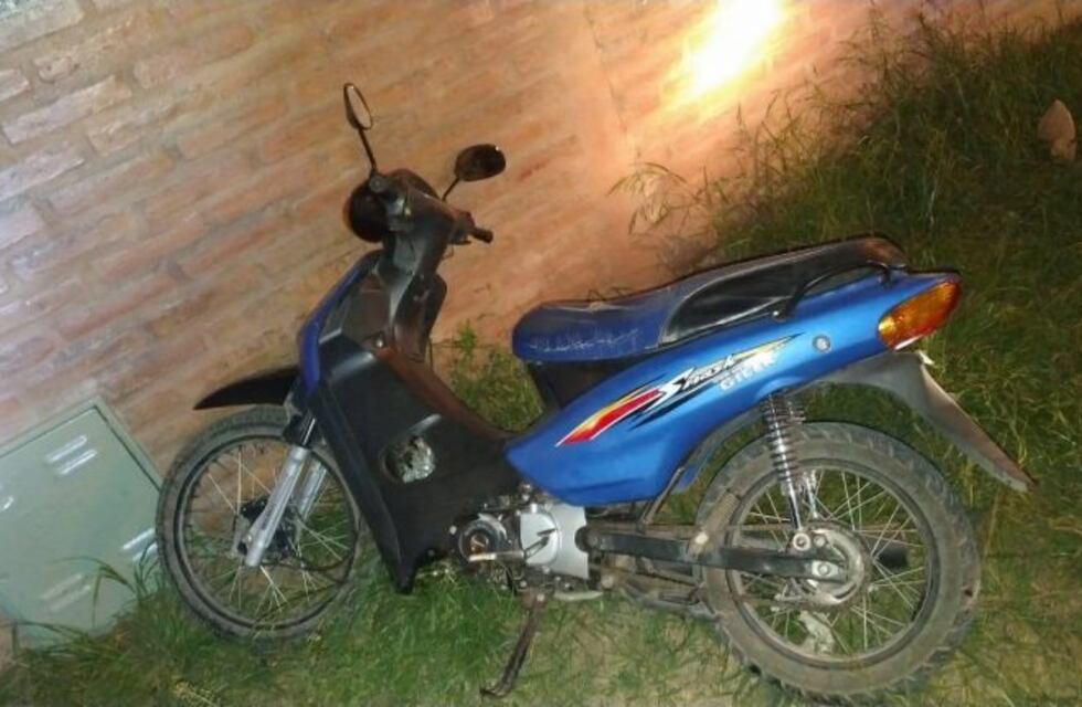 Alta Gracia: Recuperan una motocicleta robada