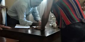 Walter Saieg prometió obras y planes para Valle Alegre