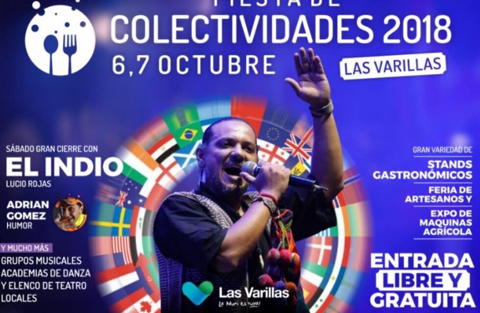 Las Varillas: presentaron oficialmente la Fiesta de las Colectividades
