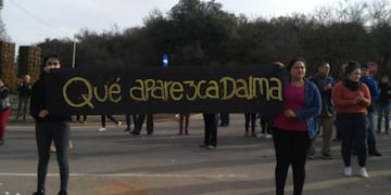 Marcha para pedir por la aparición de Dalma Ianini (Unquillo) - Foto: La Voz del Interior