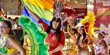 En el barrio Bañado Sur se realizó el primer desfile del corso barrial\u002E