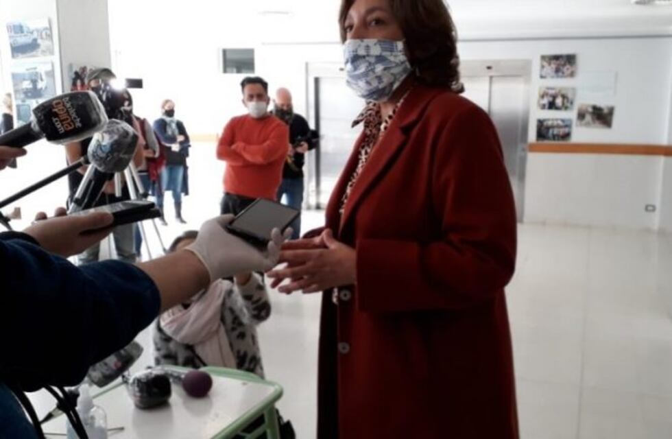 Arabela Carreras visitó Bariloche