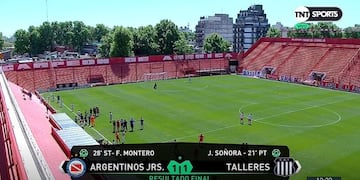 Talleres terminó empatando en el segundo partido jugando ante Argentinos Juniors en el Diego Armando Maradona