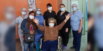 Ema, la abuela santiagueña que venció al coronavirus\u002E