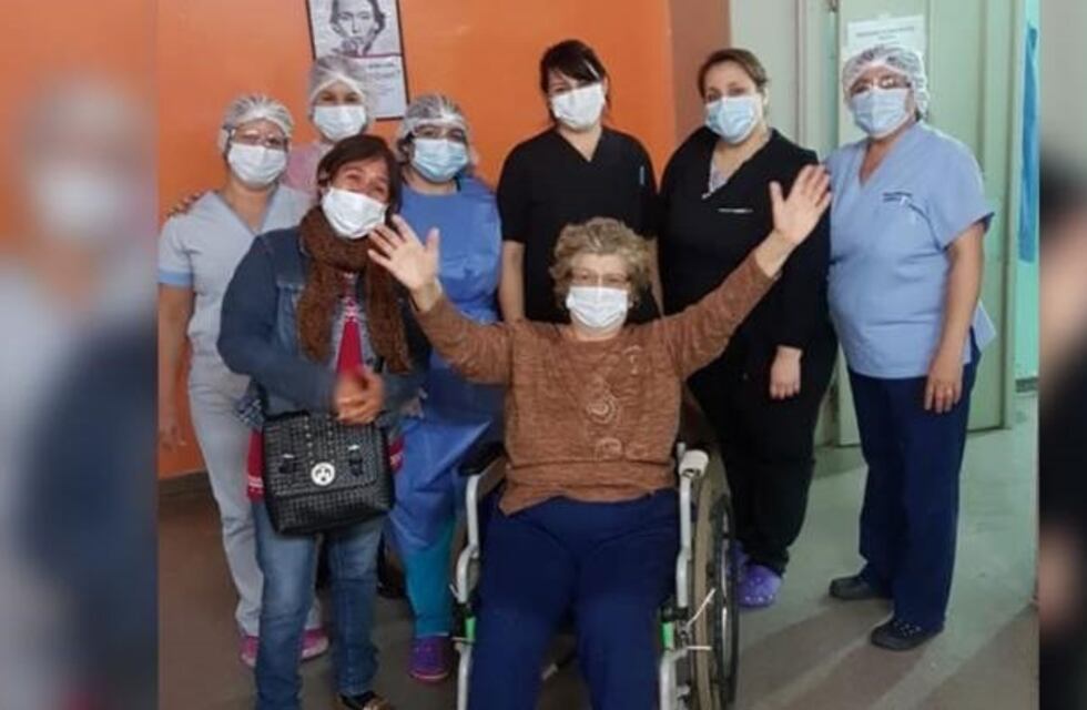 Una abuela santiagueña de 72 años venció al coronavirus