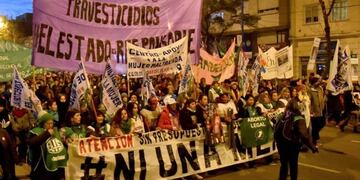 Marcha #NiUnaMenos en Mar del Plata\u002E