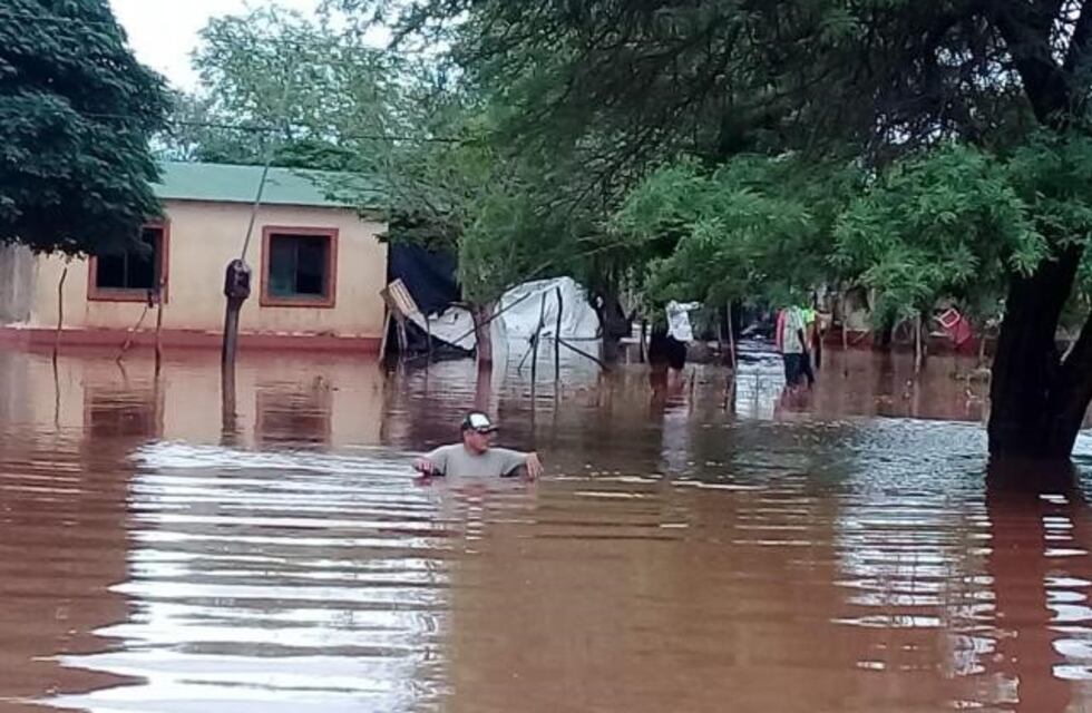 En tres días llovió en Apolinario Saravia el 70% de lo que llueve en el año