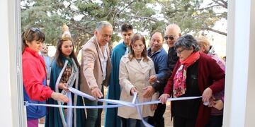 Inauguran dispensario de Salud en Cañadón Seco