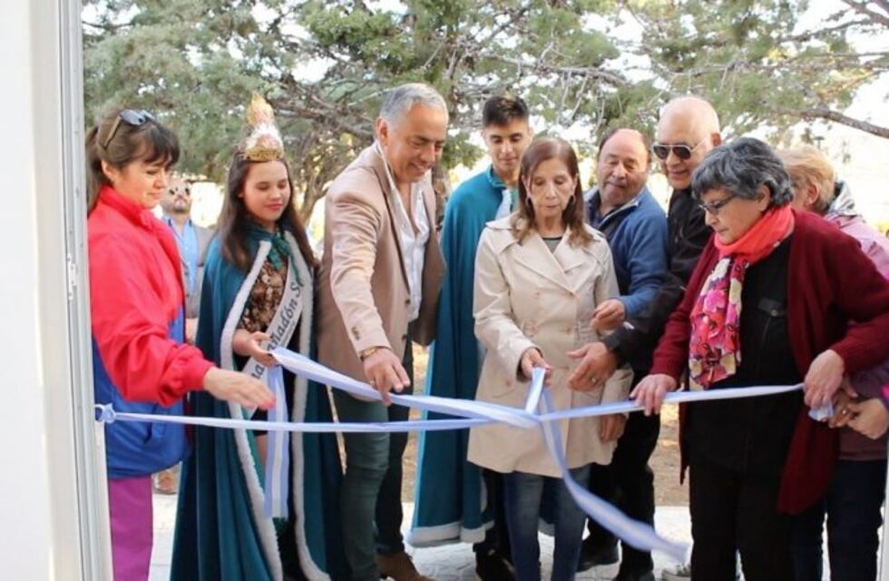 Inauguran dispensario de Salud en Cañadón Seco