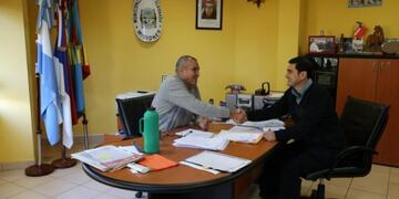 Aguirre y Martínez reunidos en Eldorado