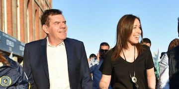 Guillermo Montenegro y María Eugenia Vidal\u002E (Web)