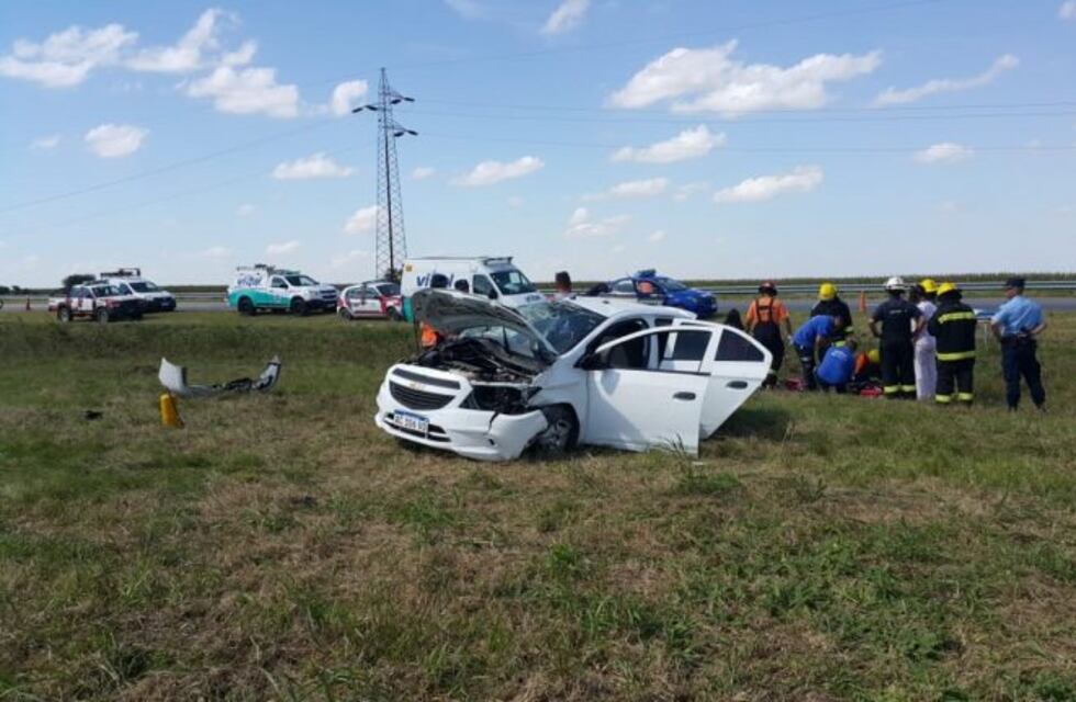 Ruta Nacional 36: grave siniestro vial