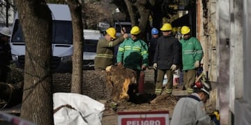 Fuga de gas en Rosario