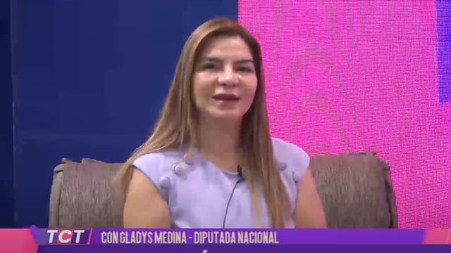Gladys Medina, diputada nacional.