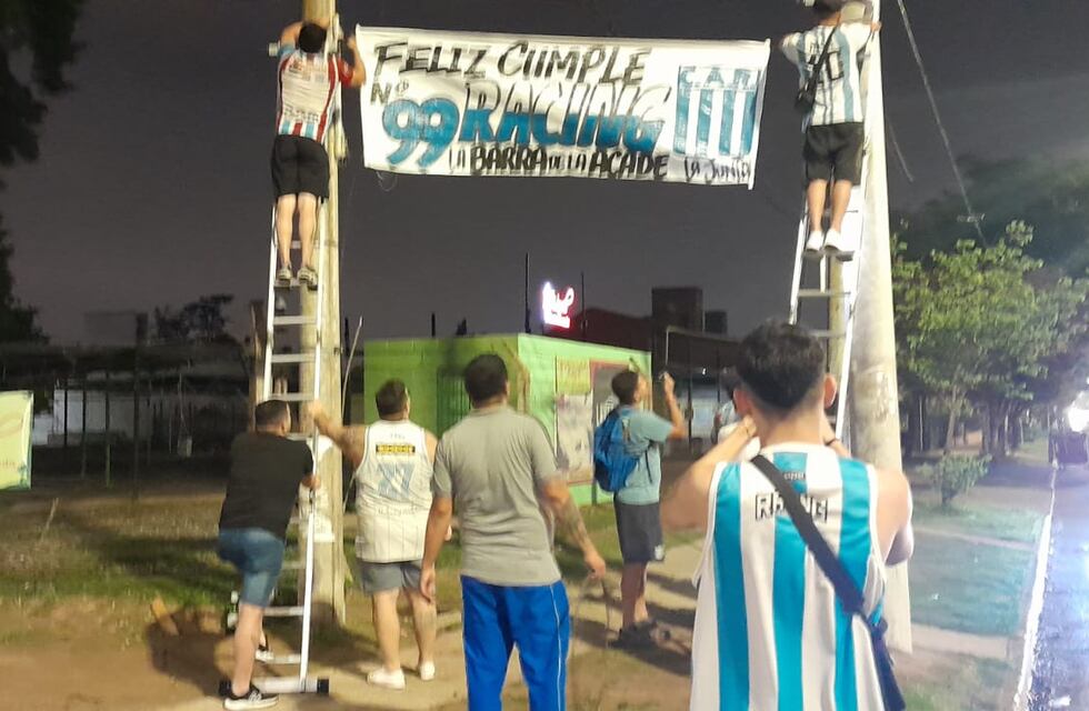 Los 99 años de Racing de Nueva Italia y el deseo del presidente: el centenario, en Primera