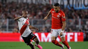River contra Inter por la Copa Libertadores. EFE/ Juan Ignacio Roncoroni