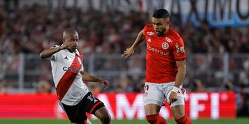 River contra Inter por la Copa Libertadores. EFE/ Juan Ignacio Roncoroni
