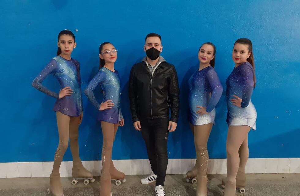 Patinadoras del Sportivo 24 participan de un torneo provincial en Río Ceballos