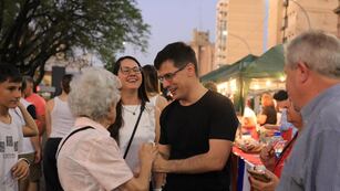El intendente Leonardo Viotti estuvo presente en la Fiesta de las Culturas