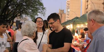 El intendente Leonardo Viotti estuvo presente en la Fiesta de las Culturas