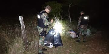 Prefectura secuestró marihuana en Santa Ana.