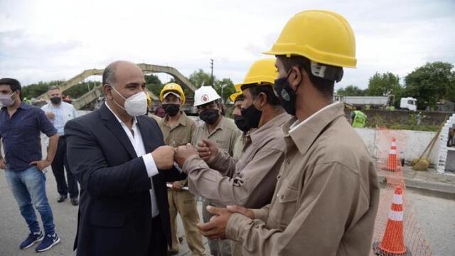 Comenzaron a construir el nuevos puente del Canal Sur