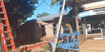 Hospitalizaron a un trabajador luego de caer desde seis metros de altura en Posadas.