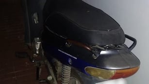 Recuperaron una moto robada