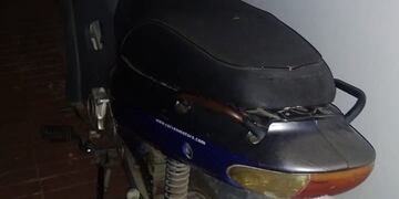 Recuperaron una moto robada