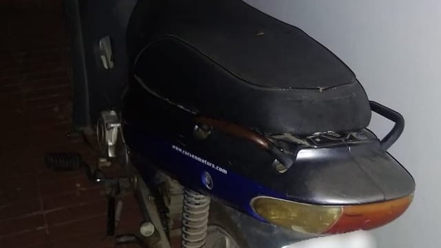 Recuperaron una moto robada