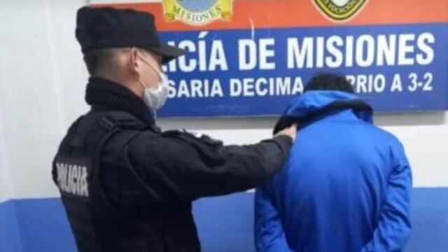 Capturan a un joven con frondoso prontuario delictivo en Posadas.
