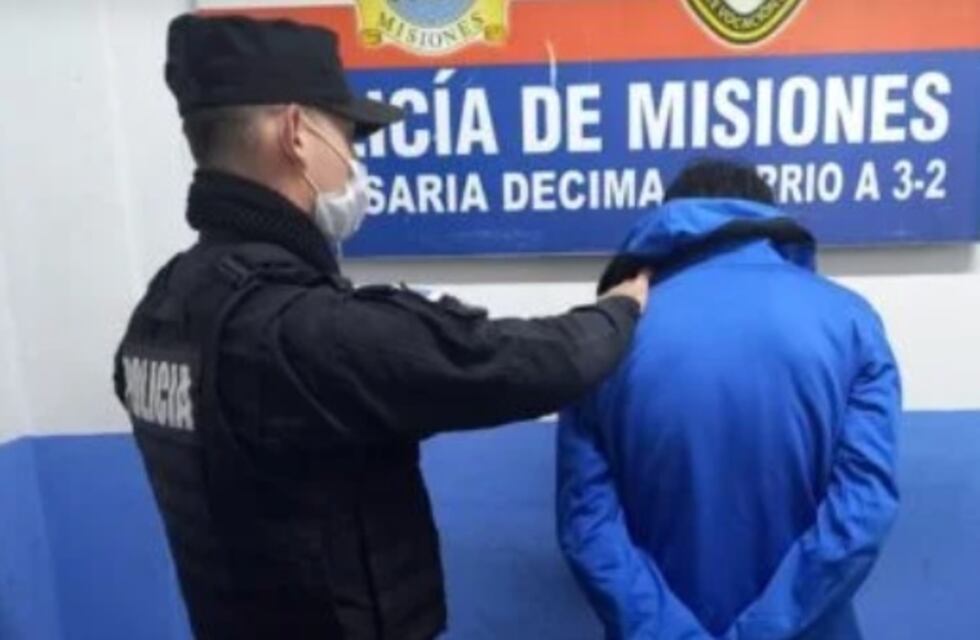Capturan a un joven con frondoso prontuario delictivo en Posadas