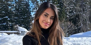 Antonela Roccuzzo brilla en cualquier latitud