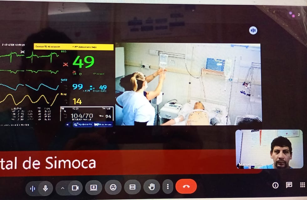 Un infarto atendido en minutos gracias a la guardia y el Hospital Virtual