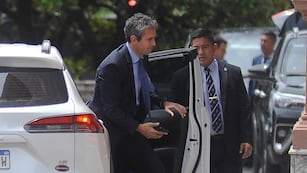 El presidente de la Cámara de Diputados, Martín Menem, en Casa Rosada (Foto: Federico López Claro)