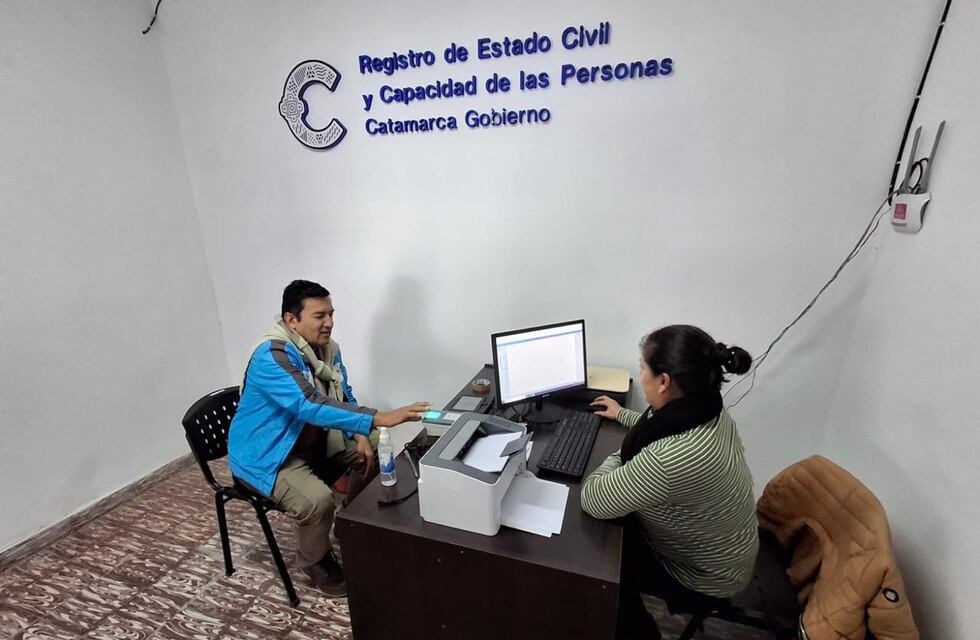 Registro Civil digital: Catamarca renueva sus Centros de Documentación Rápida