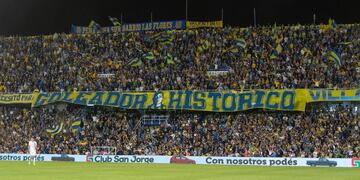 La hinchada canalla copó el Gigante de Arroyito en la despedida de Marco Ruben.