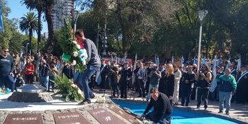 Contó con la presencia de autoridades municipales, organizaciones sociales y excombatientes.